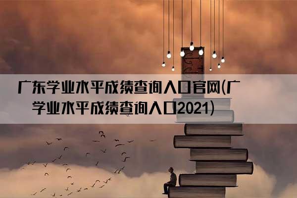 广东学业水平成绩查询入口官网(广东学业水平成绩查询入口2021)